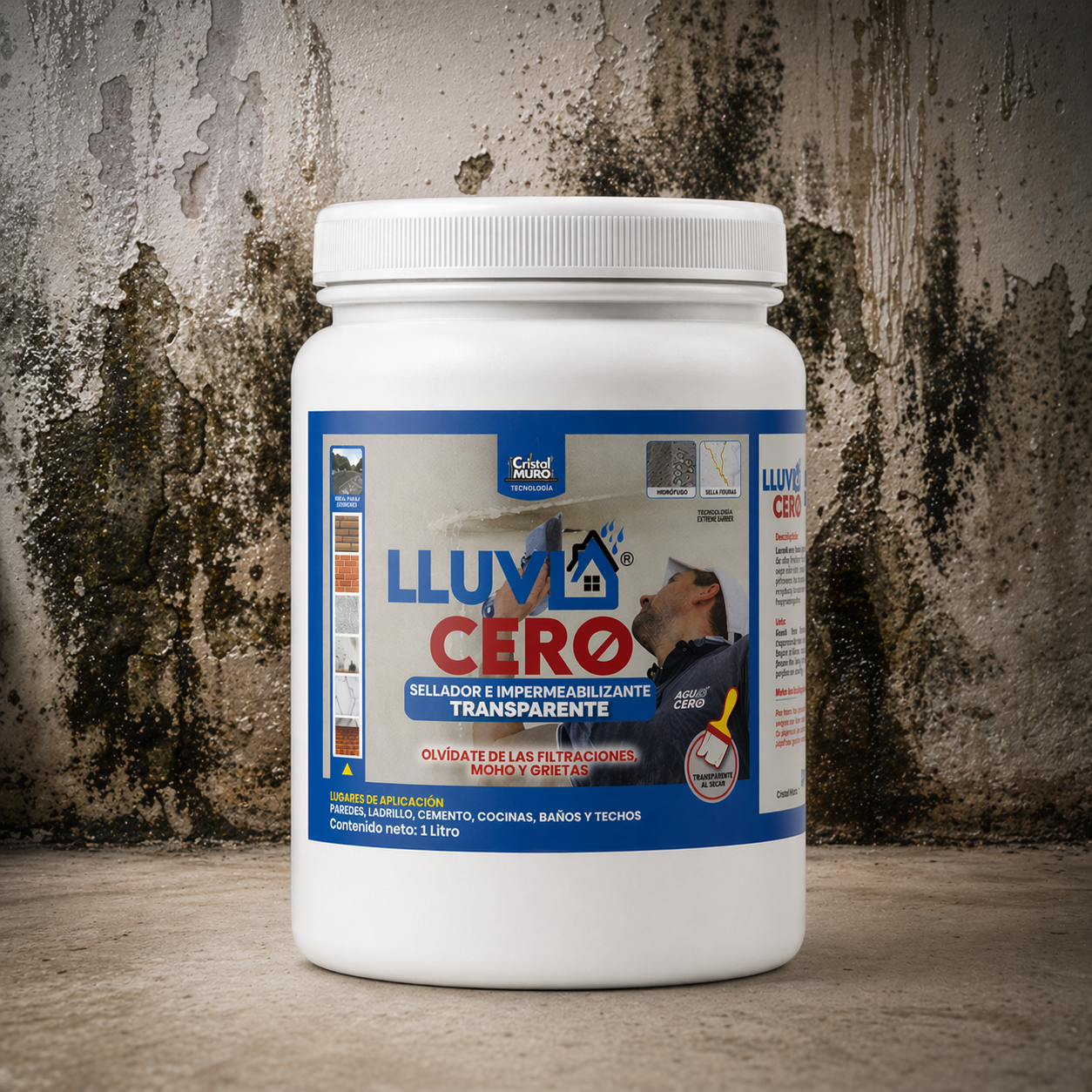 Lluvia Cero — envase de 1 litro