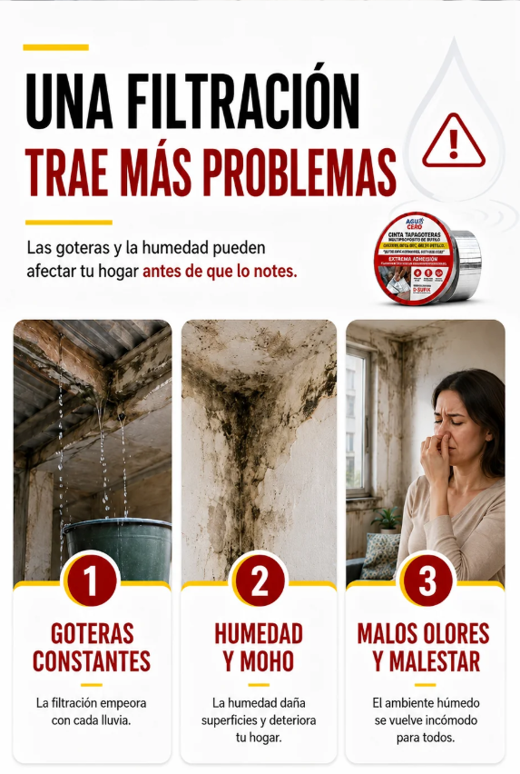 Una filtración trae más problemas