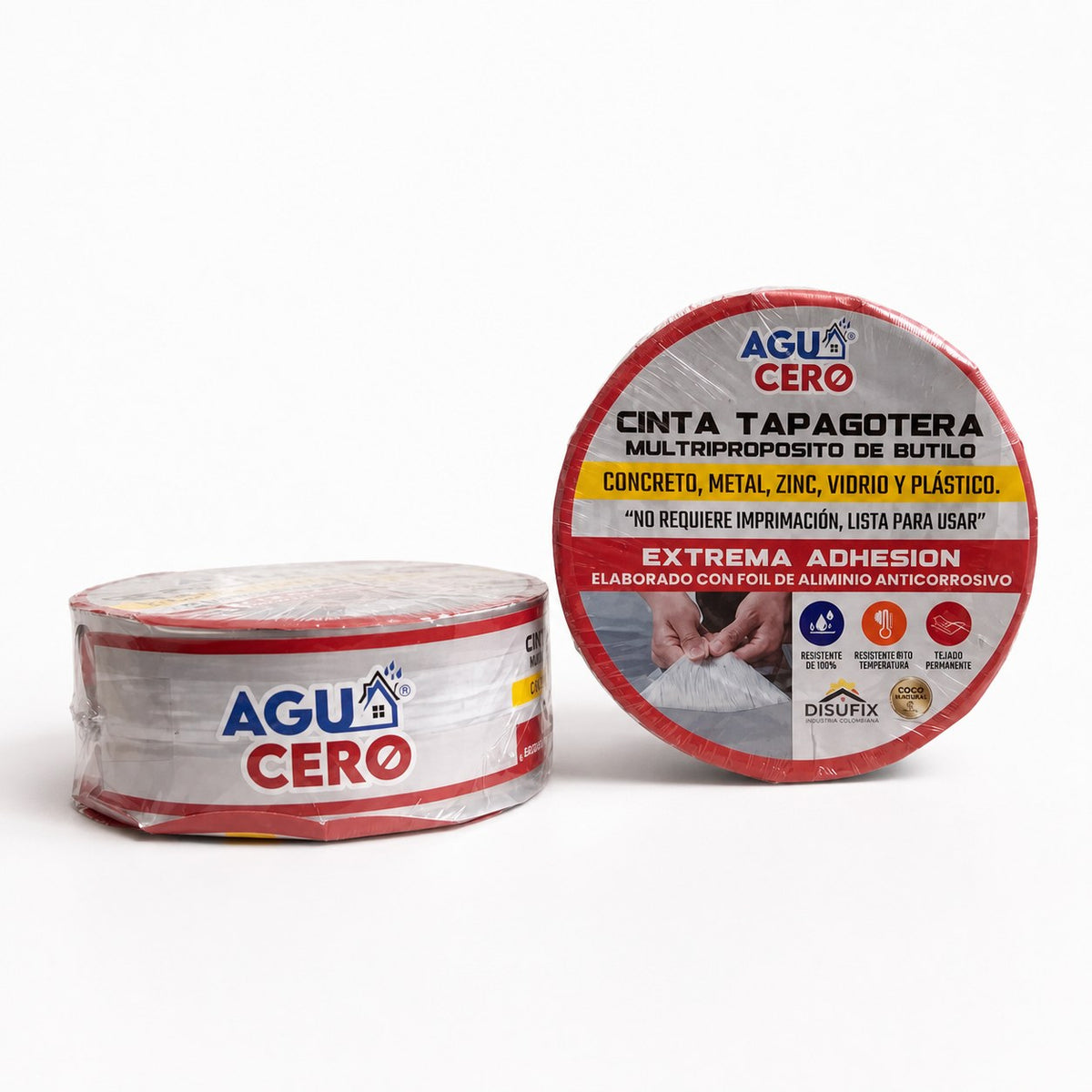 Cinta Tapagotera — 5cm x 5m / 1 + 1 gratis